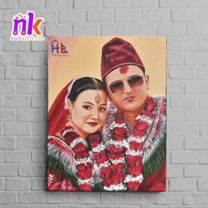 Personalised Canvas Painting Nepal