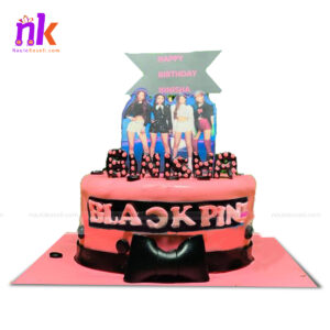Blackpink Theme Cake in Nepal