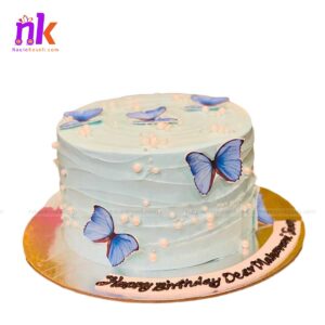 Butterfly Topping Cake