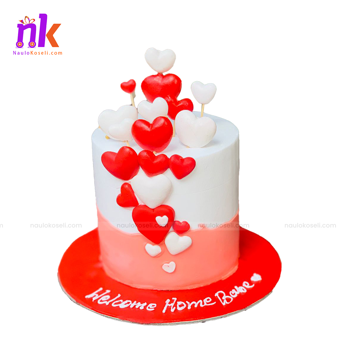 Love Themed Cake