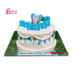 Elephant Cake Design in Nepal