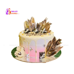 Birthday Cake with Toppings-1.5 Pounds