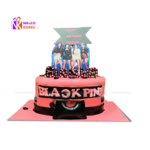 Blackpink Theme Cake in Nepal- 2 Pounds