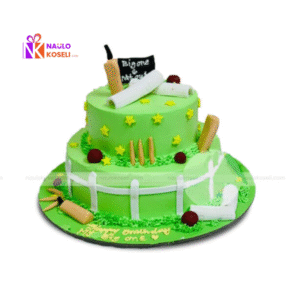 Cricket Themed Cake-4 pounds