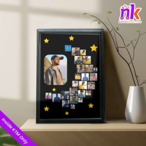 Moon Shaped Collage Frame
