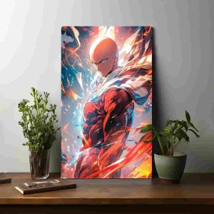 Onepunch Man Printed Canvas