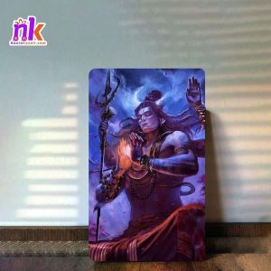 Lord Shiva Wooden Framed Canvas
