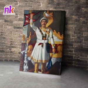 Prithvi Narayan Shah Single Panel Canvas