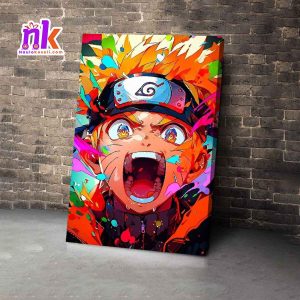 Naruto Wooden Framed Canvas