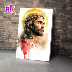 Jesus Wooden Framed Canvas Design
