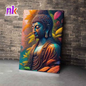 Printed Buddha Single Panel Canvas