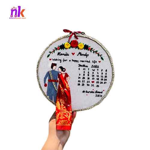 Embroidery Hoop for Married Couple