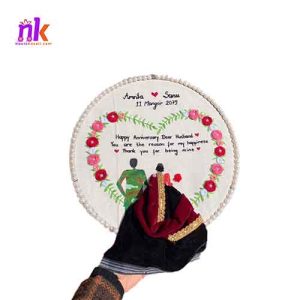 Custom Magar Themed Embroidery Hoop