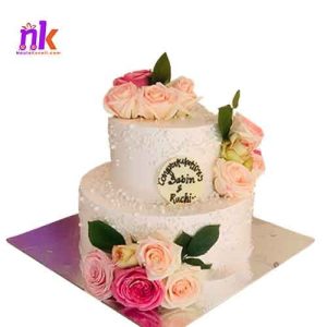 2 Storey Wedding Cake