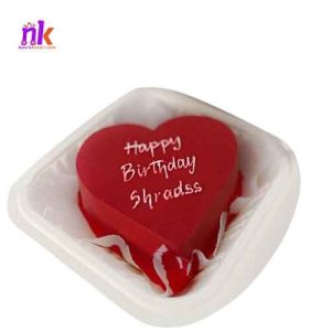 Heart Shaped Birthday Bento Cake