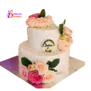 2 Storey Wedding Cake