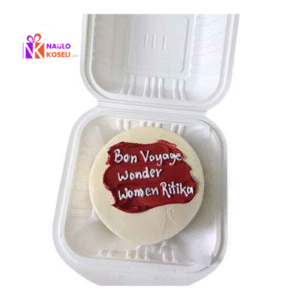 Custom Farewell Bento Cake
