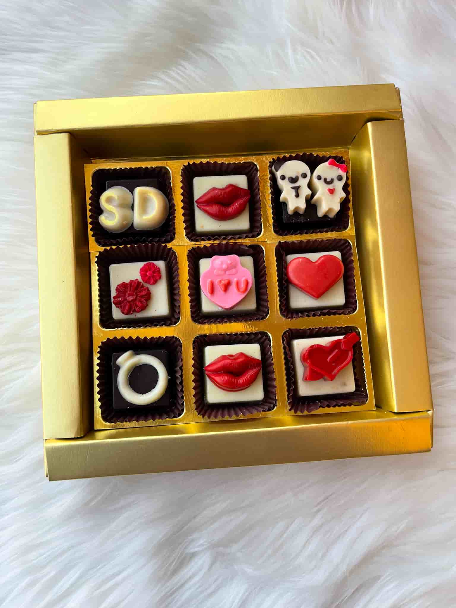 Love Theme Customized Chocolate