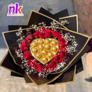 Chocolate Rose Bouquet Nepal