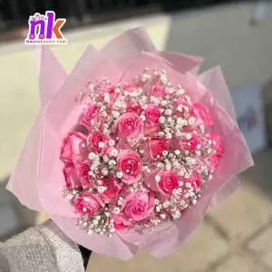 Pink Rose Bouquet