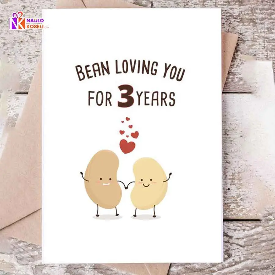 Bean Loving You Card