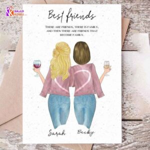 Greetings Card for Best Friend