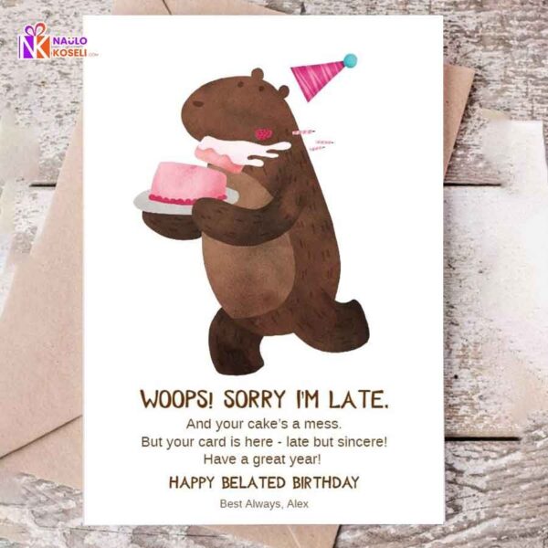 Birthday Greetings Card