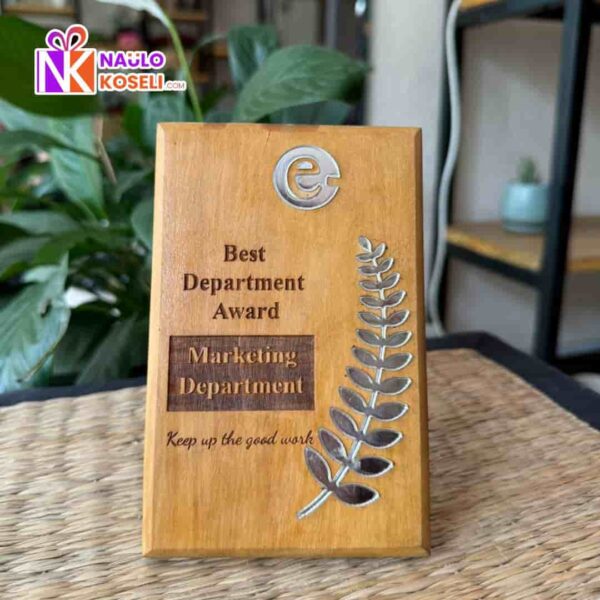 Wooden Engraved Award