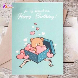 Birthday Greeting Card for Girlfriend