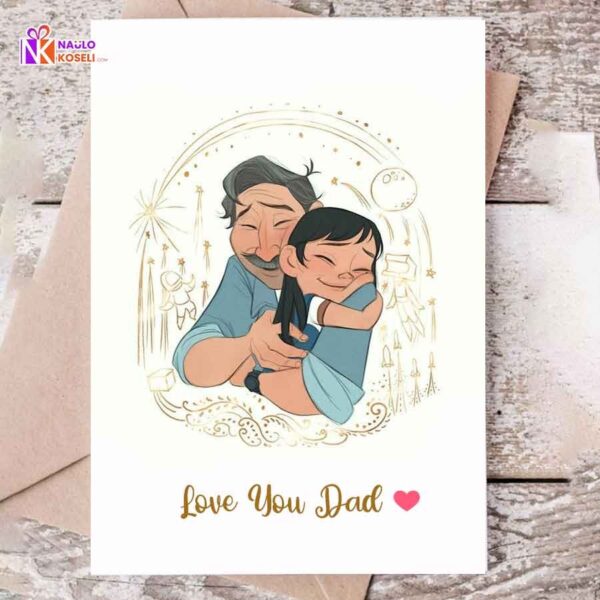 Love You Dad Card