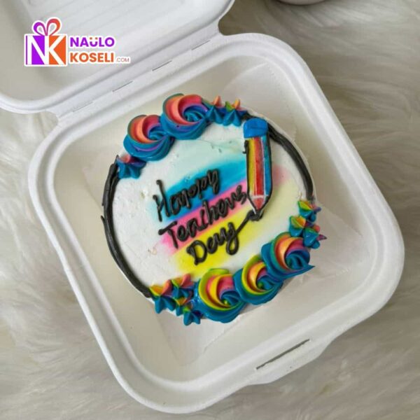 Teachers Day Bento Cake