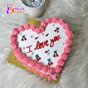 Heart Shaped Cake Nepal