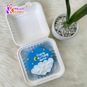 Cloud Design Bento Cake