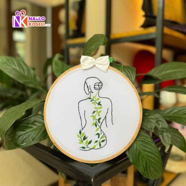 Feminist Embroidery Hoop