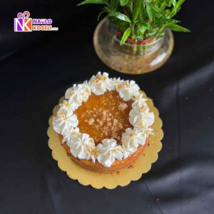 Chesse Cake with Pineapple jelly