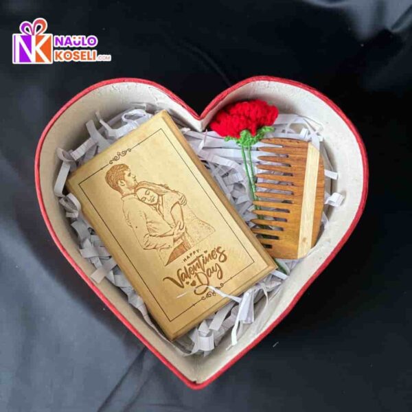 heart shaped valentine package