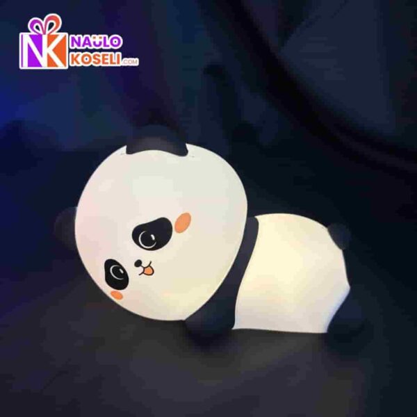 Sleeping panda night lamp