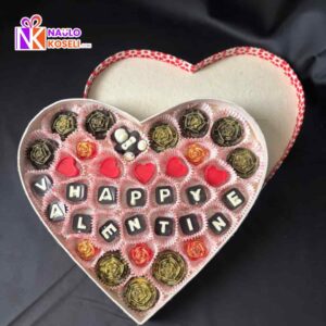 Valentine chocolate box