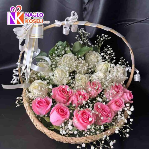 20 pcs basket bouquet