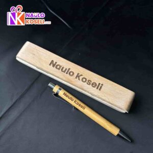 Wooden pen with box