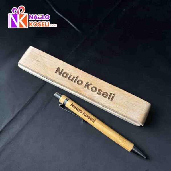 Wooden pen with box