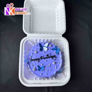 Cute butterfly bento cake