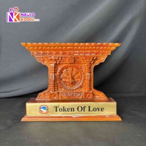 Wooden Peacock Token of Love