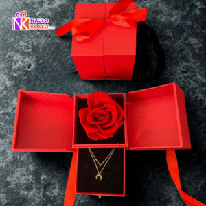Preserved rose gift box