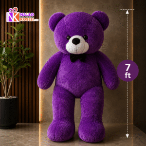 Purple teddy bear 7 feet Nepal