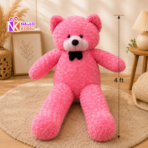 Pink Rose Teddy 4 feet teddy bear