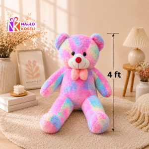 Rainbow Teddy 4 feet teddy bear