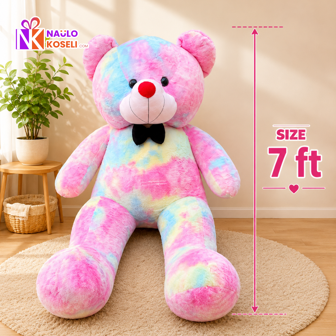 Tie-Dye Teddy giant 7 feet teddy bear