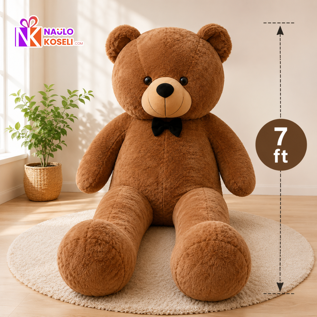 Classic Brown Teddy giant 7 feet teddy bear