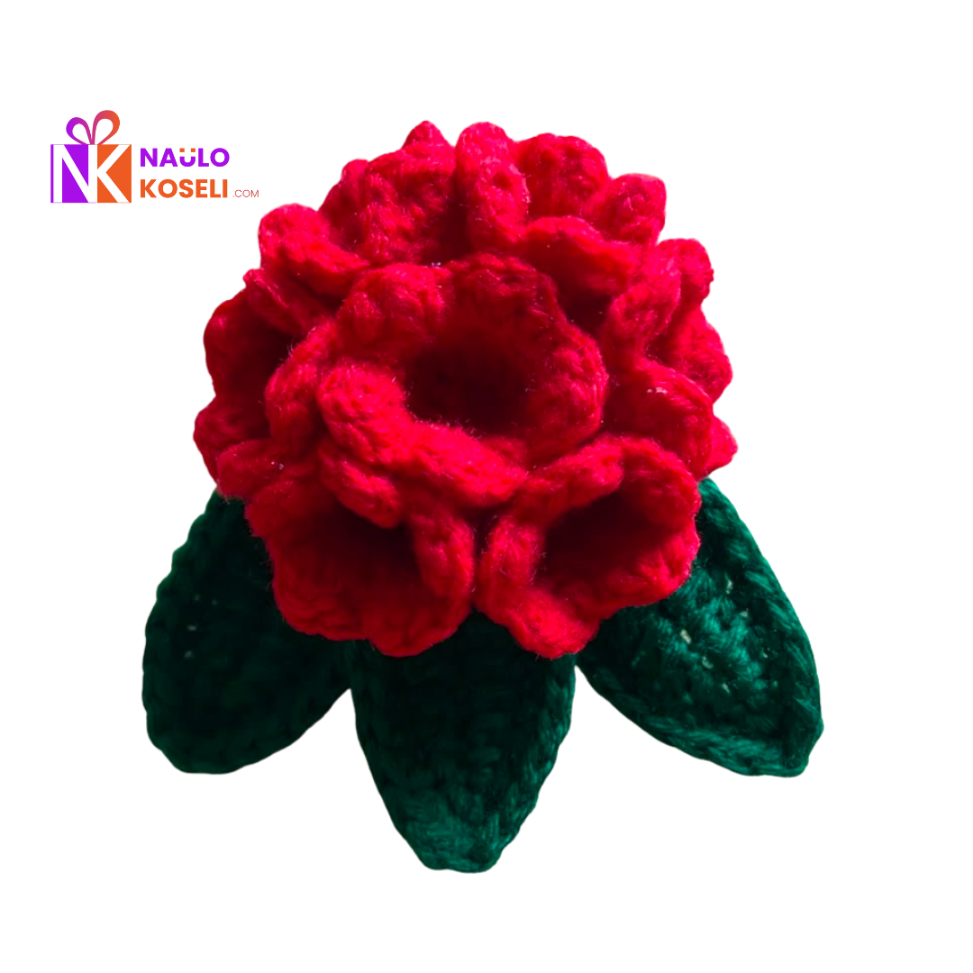 Handmade Crochet Laligurans Badge